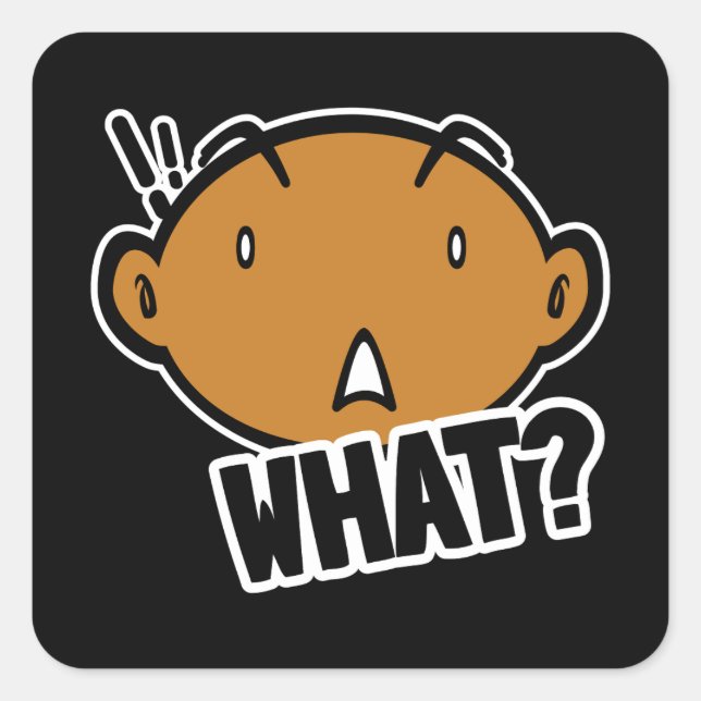 A Funny Sticker Design  (Front)