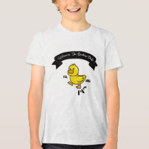 a funny yellow duck walking in funny way
