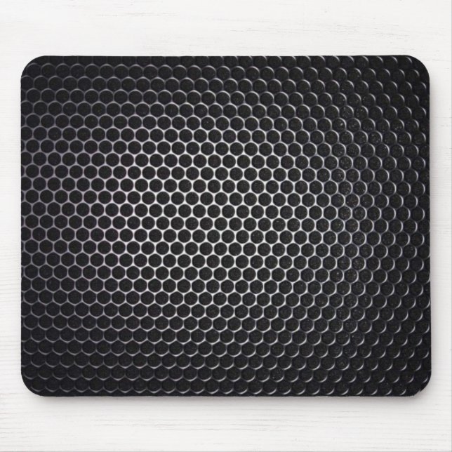 A Fusion of Art and Functionality - Metal Mesh Mouse Pad (Front)