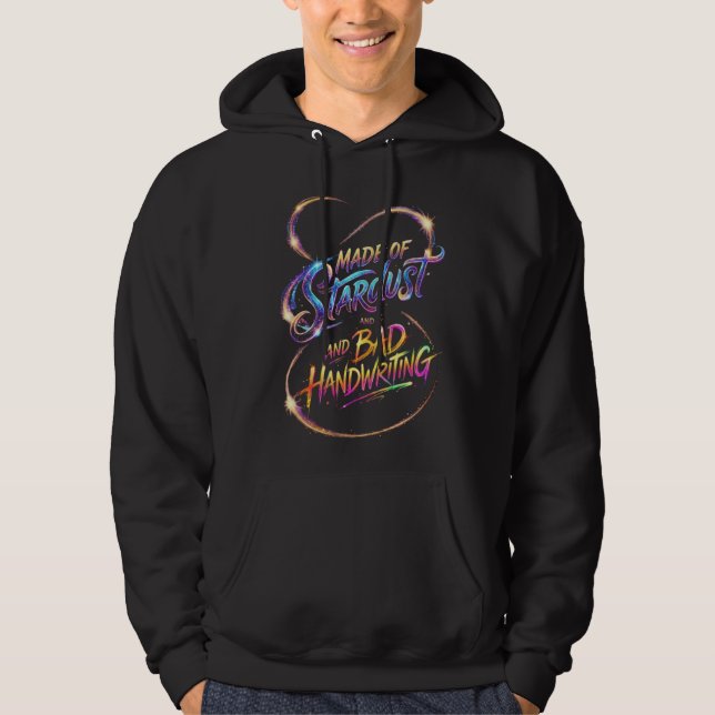 A Galaxy in a Pen Stroke Hoodie (Front)