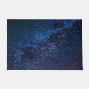 A galaxy of stars in the night Cute Doormat