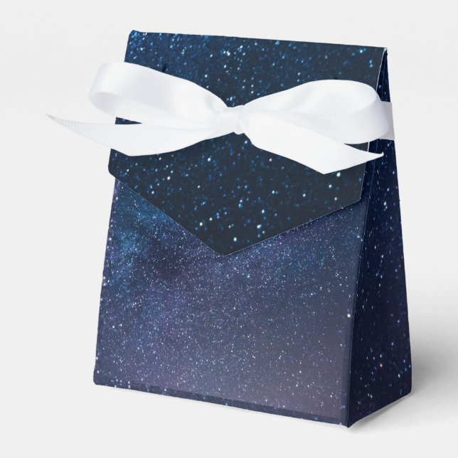 A galaxy of stars in the night Cute     Favour Box (Front Side)
