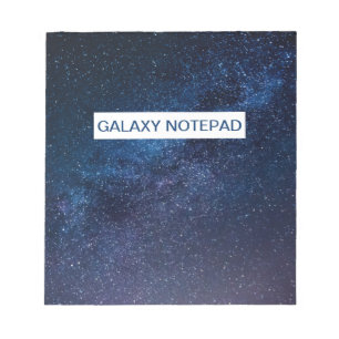 A galaxy of stars in the night Cute    Notepad