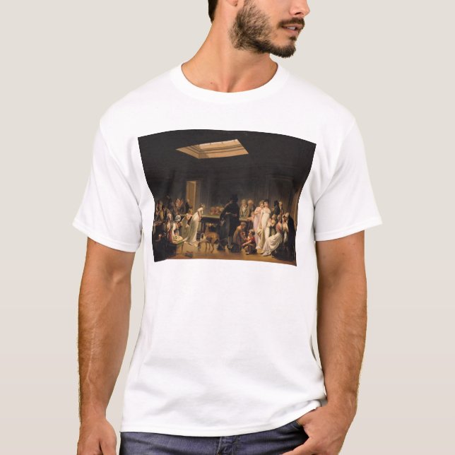 A Game of Billiards, 1807 T-Shirt (Front)