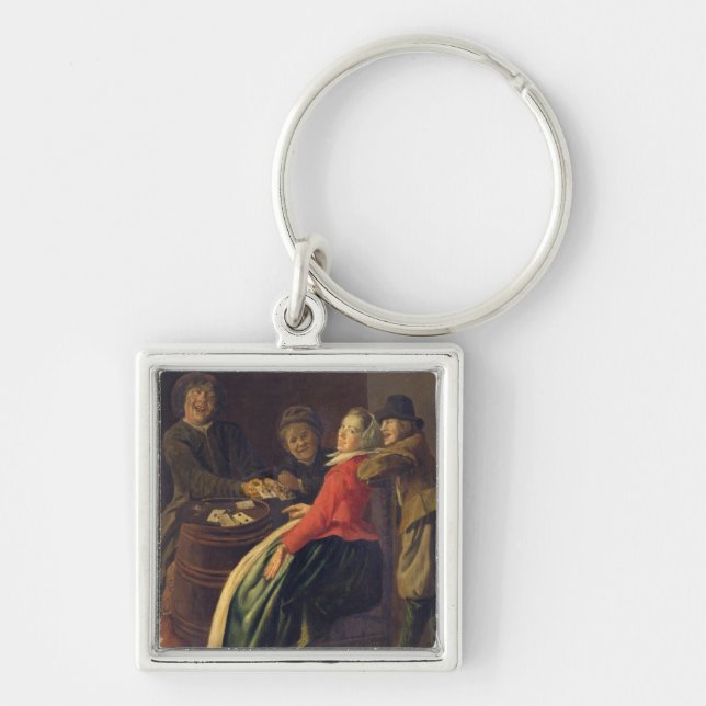 A Game of Cards Key Ring (Front)