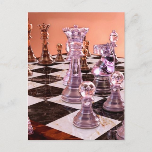 A Game of Chess Postcard (Front)