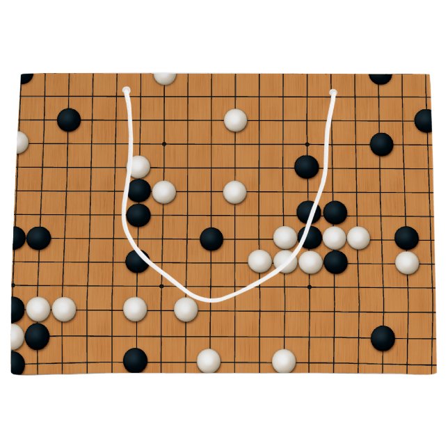A game of Go Large Gift Bag (Front)