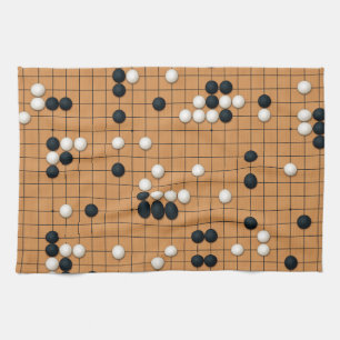 A game of Go Tea Towel