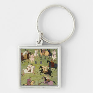 A Game of Polo, from the Large Clive Album Key Ring