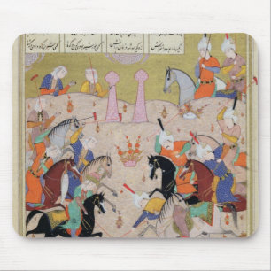 A Game of Polo Mouse Pad