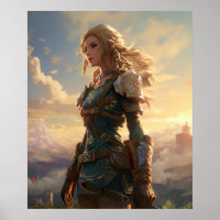A game’s girl character