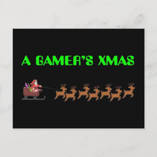 A Gamer’s Xmas Holiday Postcard