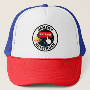 A Gamer's One and Only Keystroke Trucker Hat