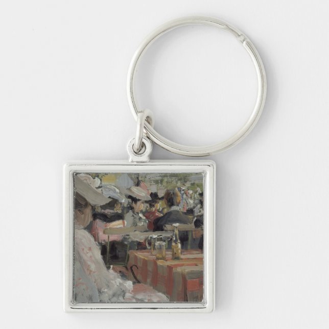 A Garden Restaurant, 1906 Key Ring (Front)