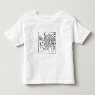 A garden scene, from 'Hypnerotomachia Poliphili' a Toddler T-Shirt