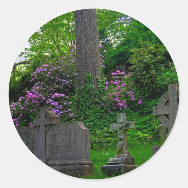 A Gardens Rest Stickers (Front)