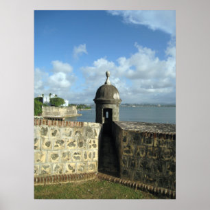 A Garita Puerto Rico Framed Photo Poster