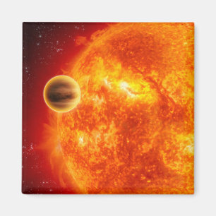 A gas-giant exoplanet magnet