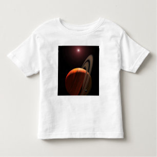 A gas giant planet orbiting a red dwarf toddler T-Shirt