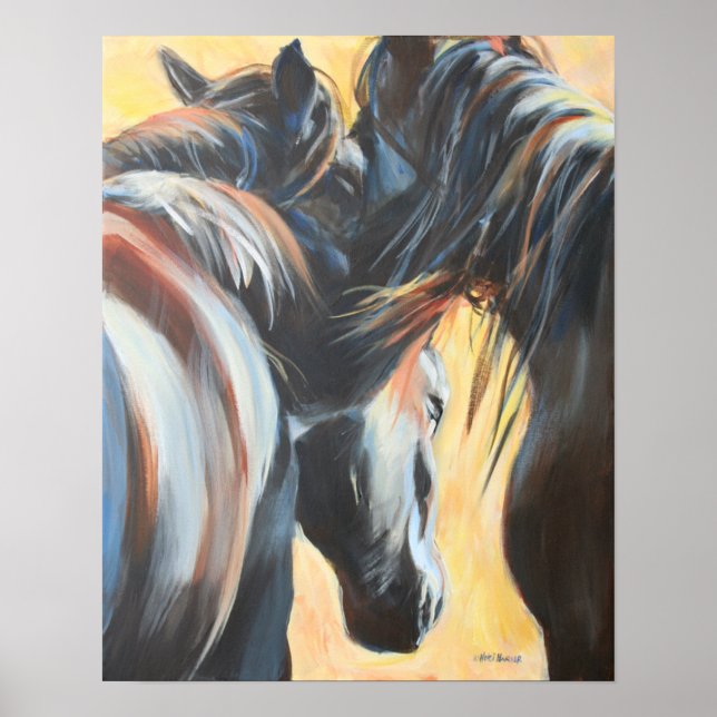 'A Gathering' Fine Art Print (Front)