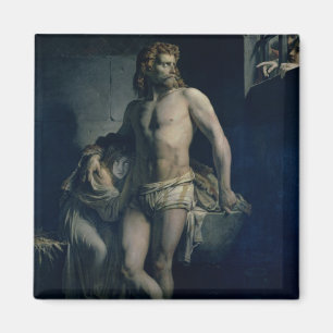 A Gaul and his Daughter Imprisoned in Rome, 1847 Magnet