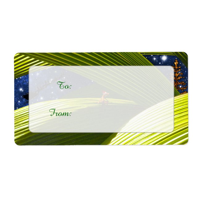 A Gecko Lizard's Tropical Christmas (Front)