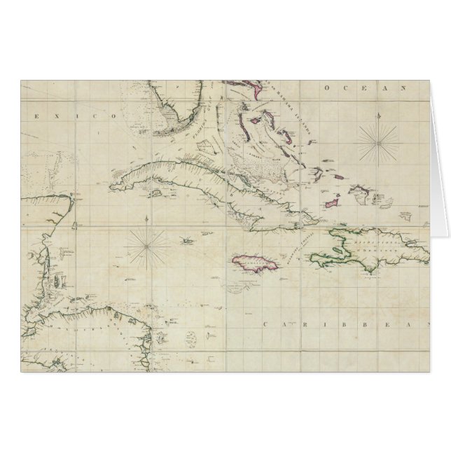 A General Chart of the West Indies (Front Horizontal)