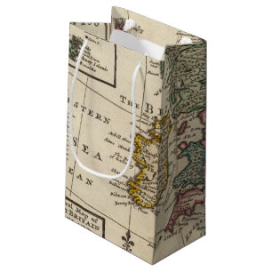 A general map of Great Britain and Ireland Small Gift Bag