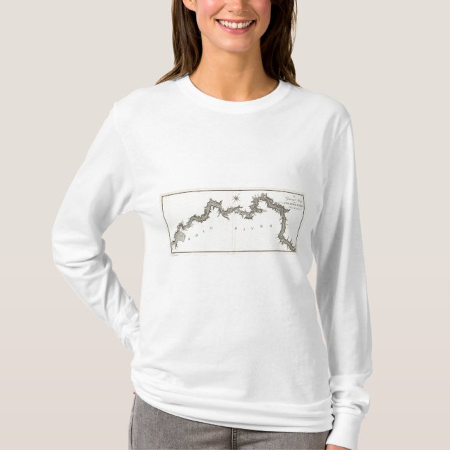 A General Map of the River Ohio, Plate the third T-Shirt (Front)