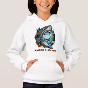 A Gentle Soul in a Wild Mask Cute shark