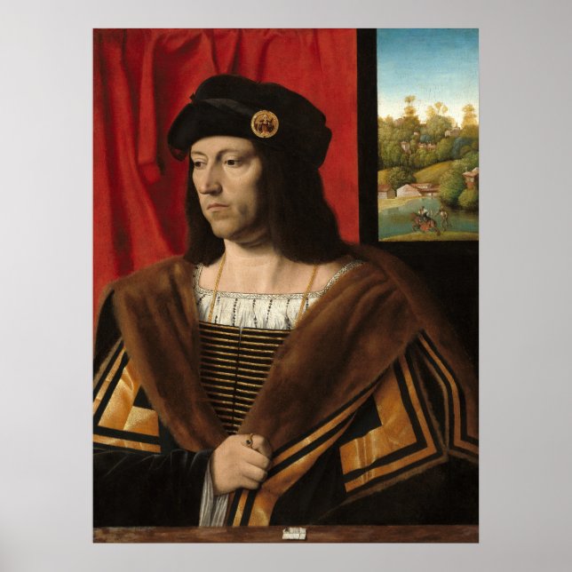 A Gentleman - Bartolomeo Veneto Fine Art Poster (Front)