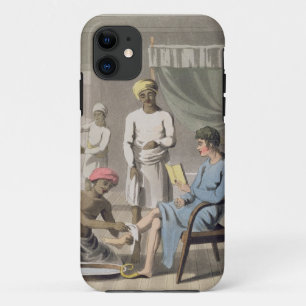 A Gentleman Dressing, attended by his Head Bearer, Case-Mate iPhone Case