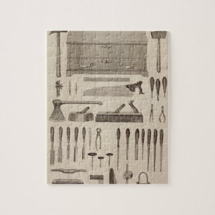 A Gentleman's Tool Chest, from the catalogue of Cu Jigsaw Puzzle