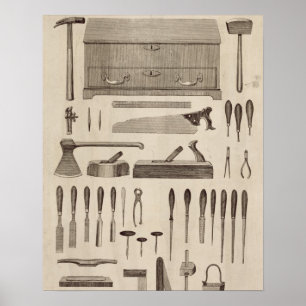 A Gentleman's Tool Chest, from the catalogue of Cu Poster