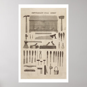 A Gentleman's Tool Chest, from the catalogue of Cu Poster