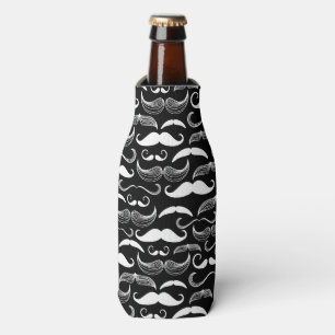 A Gentlemen's Club. Moustache pattern Bottle Cooler