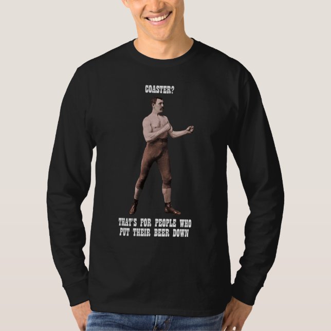 A Genuine Overly Manly Man T-Shirt (Front)