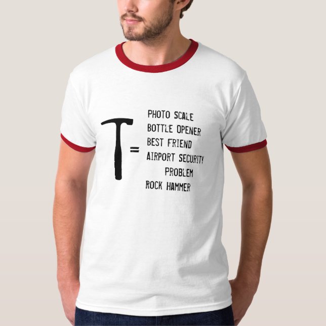 A Geologists Right Hand T-Shirt (Front)