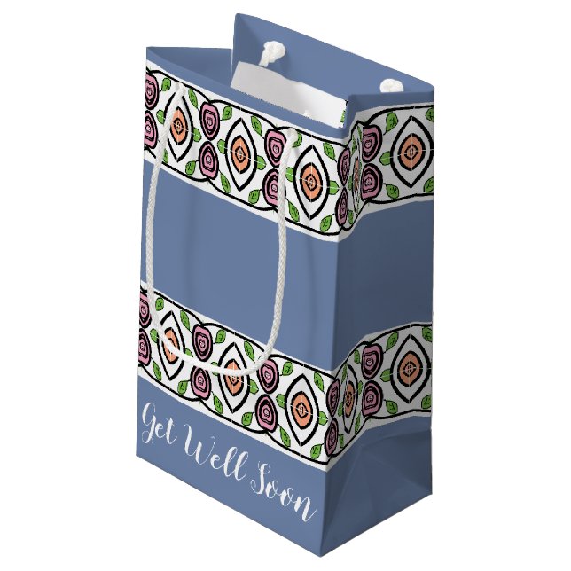 A Get Well Soon Small Gift Bag (Back Angled)