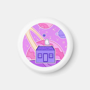 A ghost that lives on space magnet