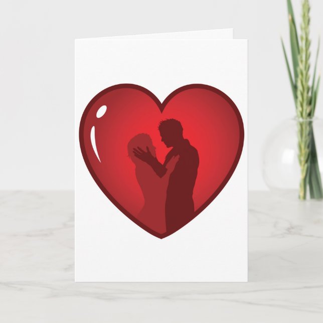 A giant among men holiday card (Front)