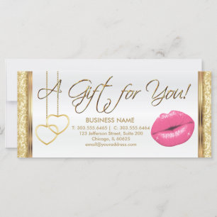 *A Gift Certificate Pink Lipstick