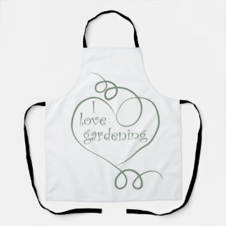 A gift for a gardener for working in the beds apron