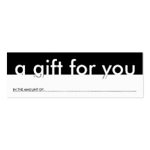 a gift for you (blank amount)