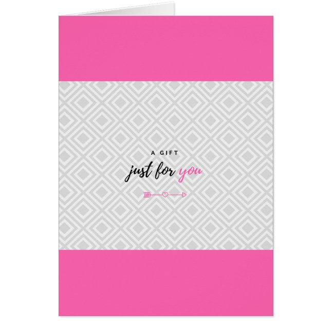 A gift for you (pink version for her) (Front)