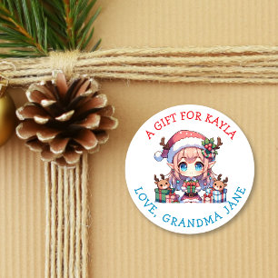 A Gift for You To and From Christmas Gift Tag