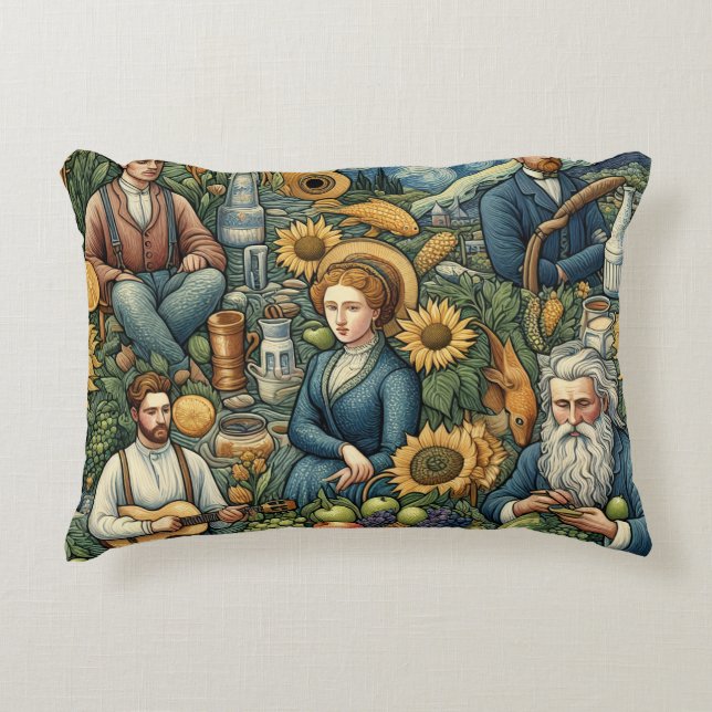 A gift full of sincerity,Pillow Decorative Cushion (Front)