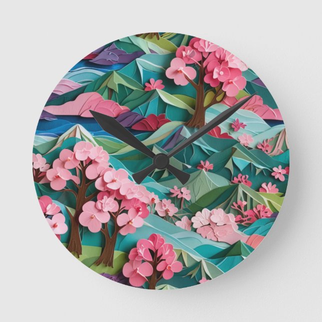 A gift full of sincerity,Pillow Round Clock (Front)