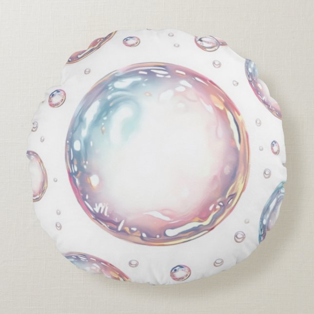 A gift full of sincerity,Pillow Round Cushion (Front)