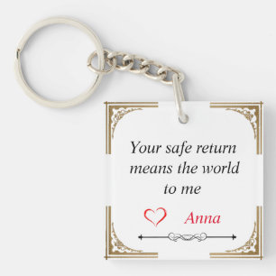 A Gift To Your Love Ones -  Key Ring